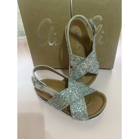 sandalias gliter elishoes