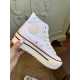botin victoria en blanco