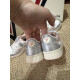 deportivas victoria rosa y plata