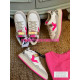 deportivas rosa fluor victoria
