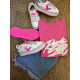 deportivas rosa fluor victoria