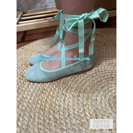 Bailarinas mint cintas
