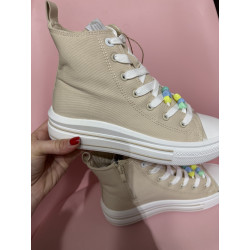 boting mustang color crema
