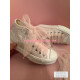 botin elishes gliter rosa