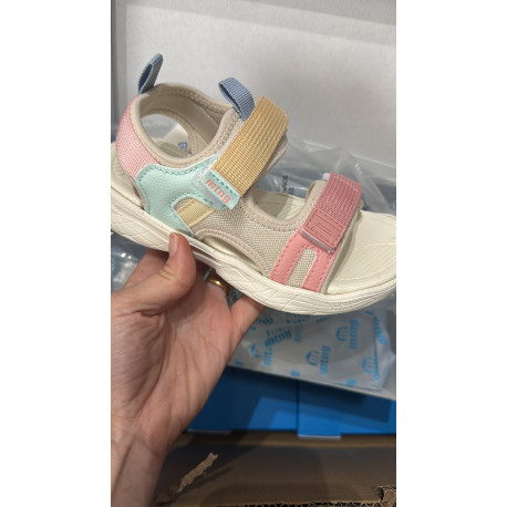 sandalias mustang velcro multicolor