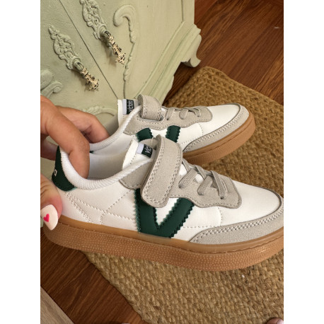 deportiva vitoria velcro verde