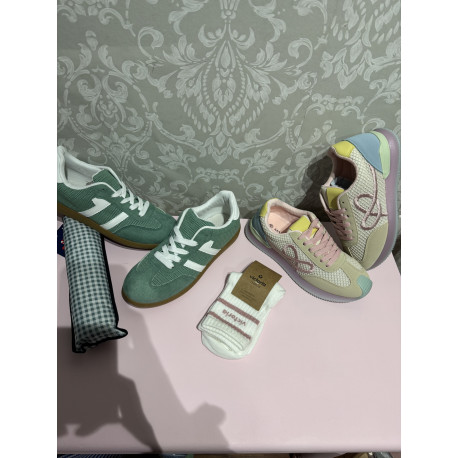 deportivas color mint