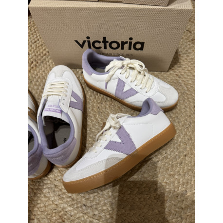 deportivas victoria color malva