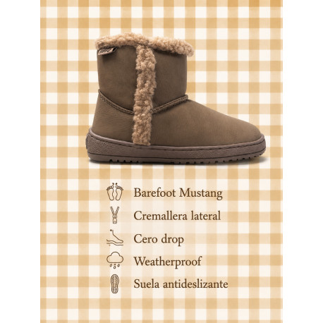 botin barefoot borrego mustang