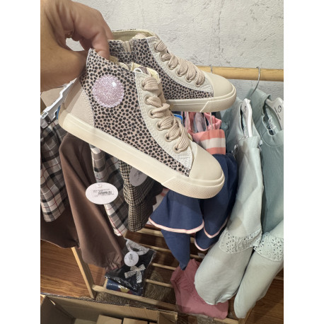 botin barefoot print mustang